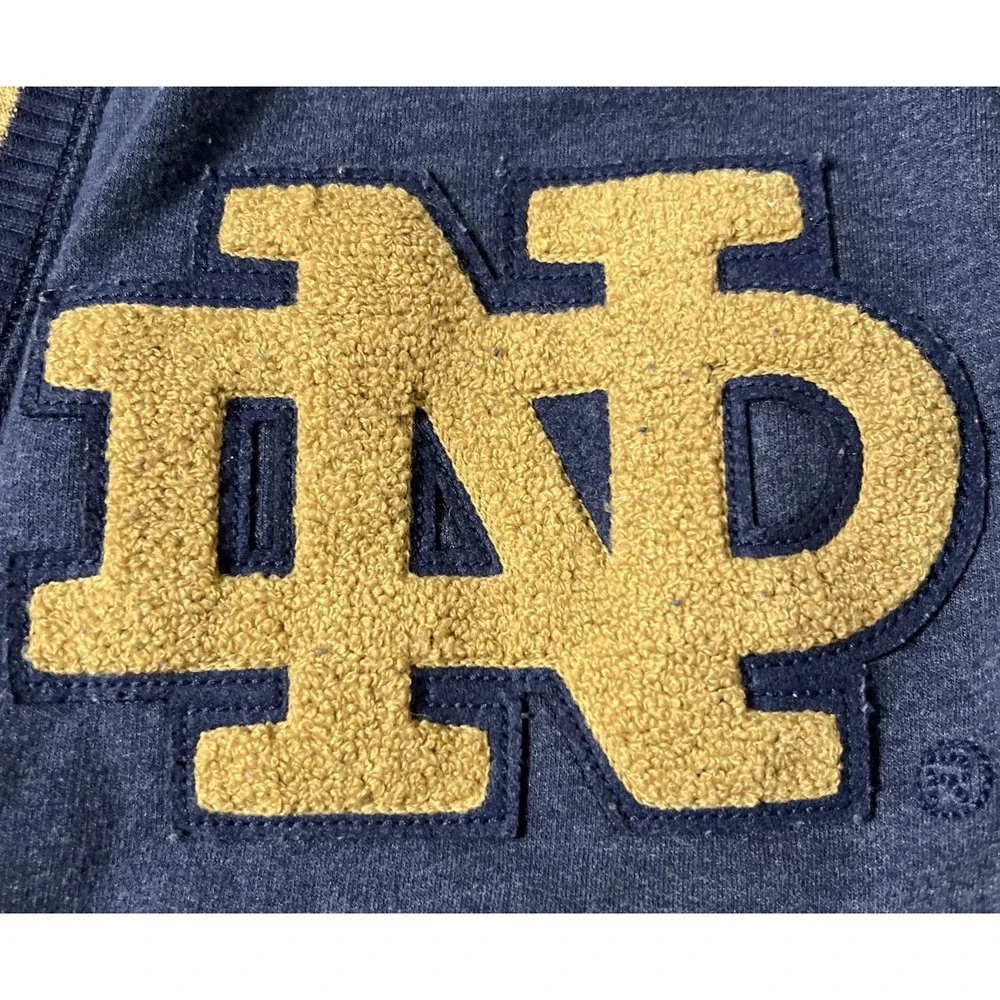 Mitchell & Ness Notre Dame Fighting Irish College Vault Cardigan Sweater Sz 2XL